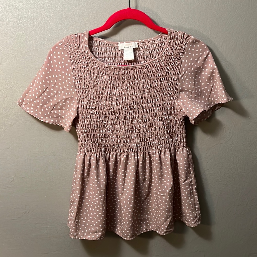 Polka Dot Top